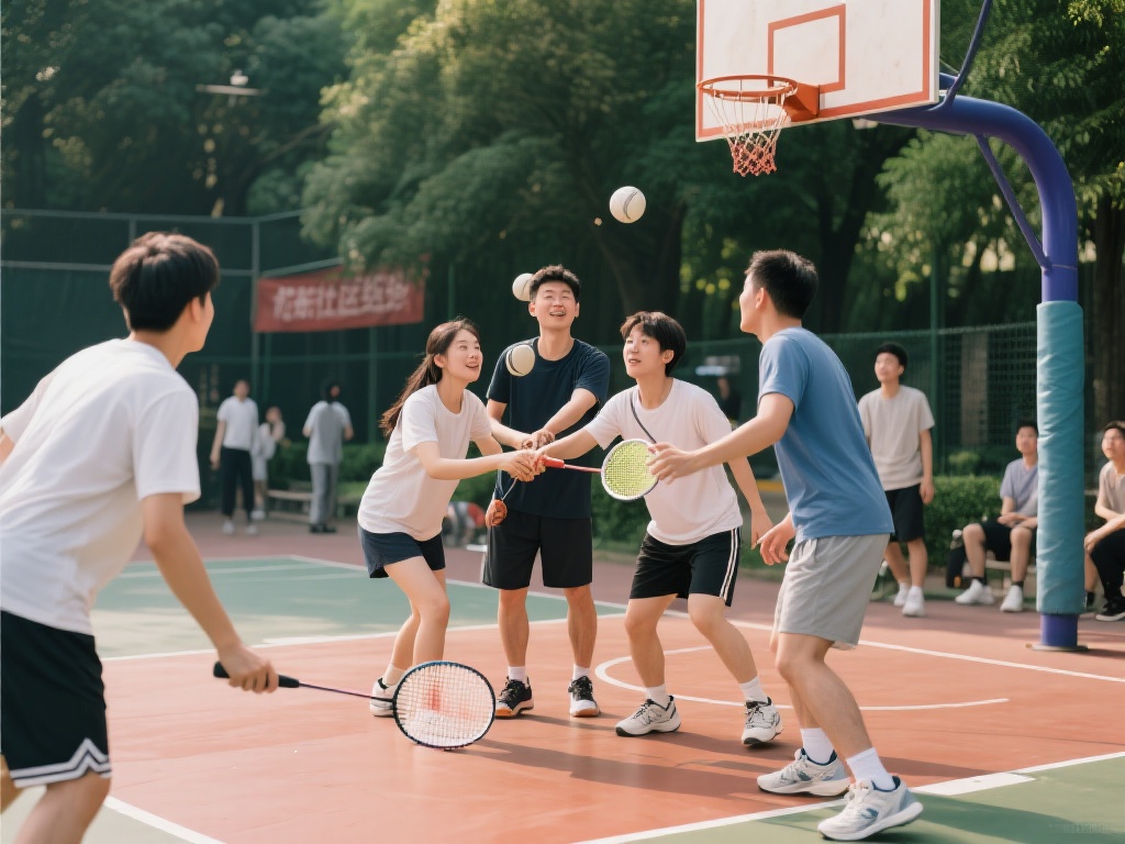 此外，体育还能拉近人与人之间的距离。无论是社区组织