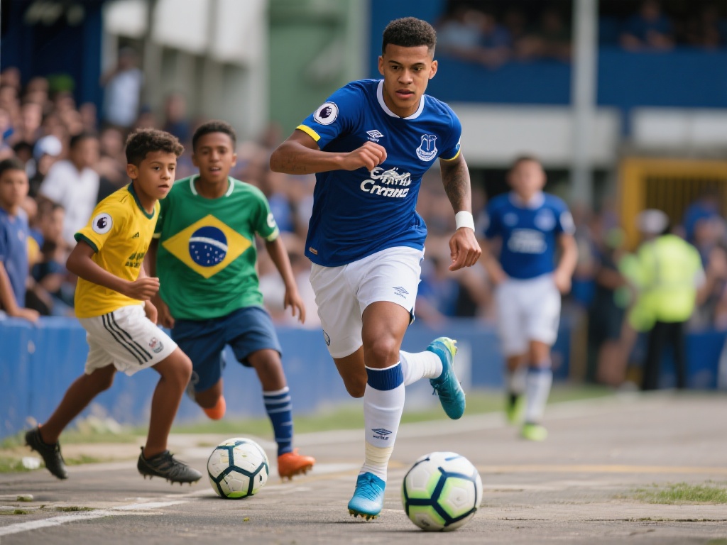 爱游戏体育理查利松 (爱游戏体育理查利松:足球场上的耀眼新星崛起) 理查利松的足球生涯充满了励志色彩。出生于巴西新韦内