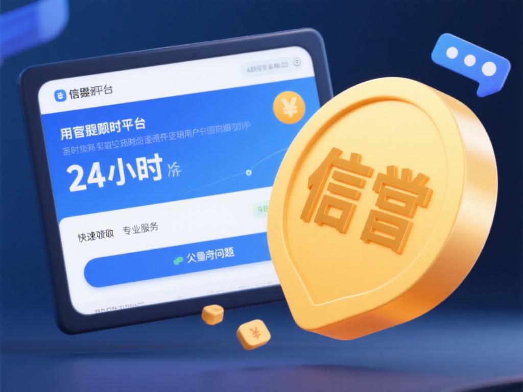 此外，信誉还体现在平台是否能及时处理用户的疑问和问