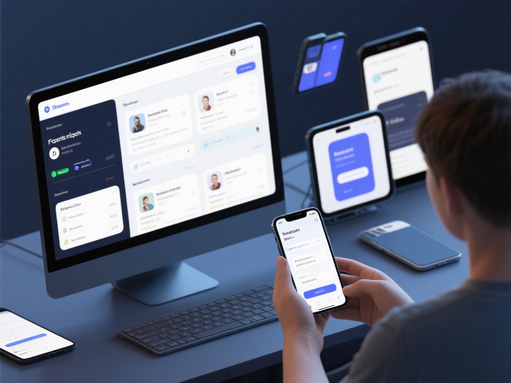 此外，平台还支持多种设备访问，无论是手机还是电脑，