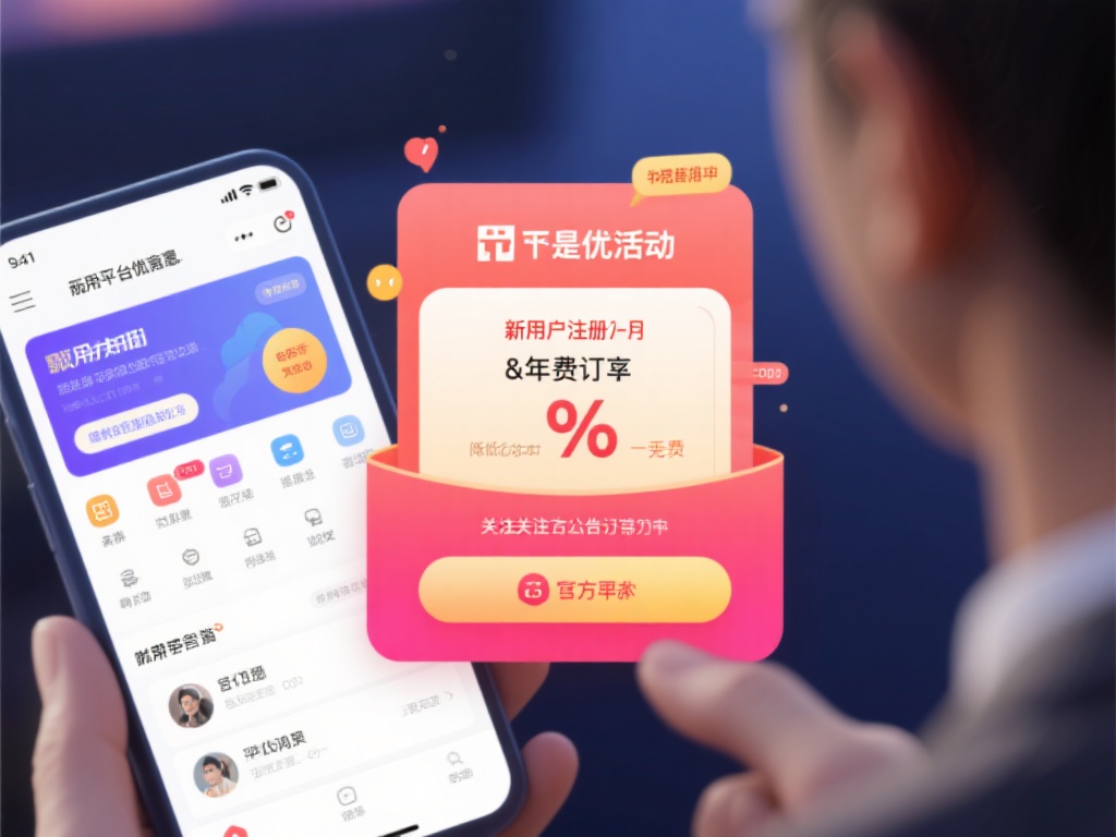 值得一提的是，平台偶尔会推出优惠活动，例如新用户注