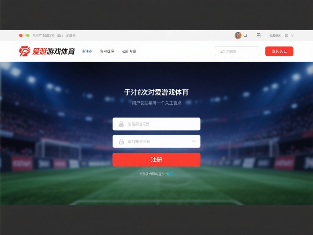 对于初次接触爱游戏体育的用户来说，注册过程可能是一